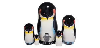 Babuschka Kaiser Pinguin 5 Stück, 12.7 cm