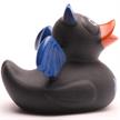 Badeente Fledermaus - schwarz/blau | Bild 2