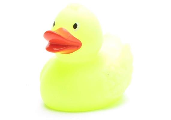 Badeente Glow in the Dark - gelb