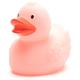 Badeente Glow in the Dark - pink