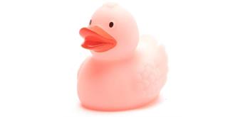 Badeente Glow in the Dark - pink