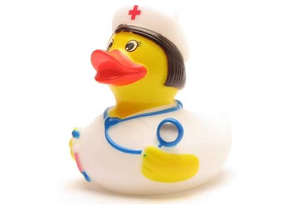 Badeente Krankenschwester