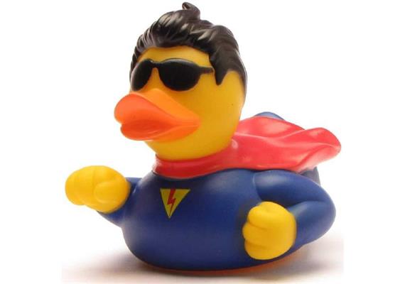 Badeente Superheld