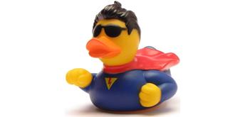 Badeente Superheld