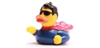 Badeente Superheld