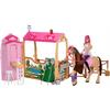 Barbie HXJ44 Stall mit Puppe und Pferd