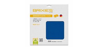 Brixies - Bodenplatten Basic blau 32 x 32