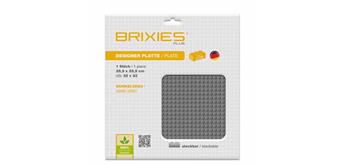 Brixies - Bodenplatten Basic dunkelgrau 32 x 32