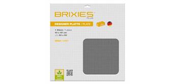 Brixies - Bodenplatten Basic grau 50 x 50