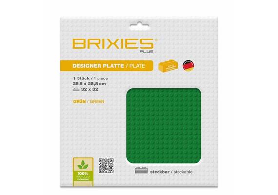 Brixies - Bodenplatten Basic grün 32 x 32