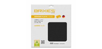 Brixies - Bodenplatten Basic schwarz 32 x 32