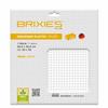 Brixies - Bodenplatten Basic weiss 32 x 32