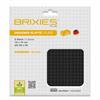 Brixies - Bodenplatten Doppelpack schwarz 20 x 20