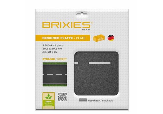 Brixies - Bodenplatten Strasse Gerade 32 x 32