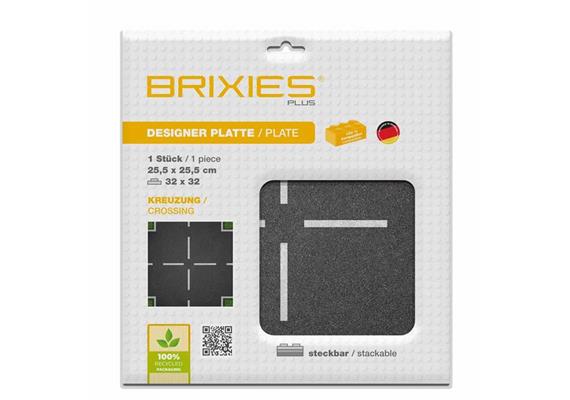 Brixies - Bodenplatten Strasse Kreuzung 32 x 32