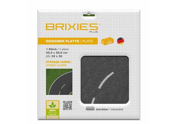 Brixies - Bodenplatten Strasse Kurve 32 x 32