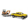 Bruder 02546 RAM Rental Service mit Minibagger