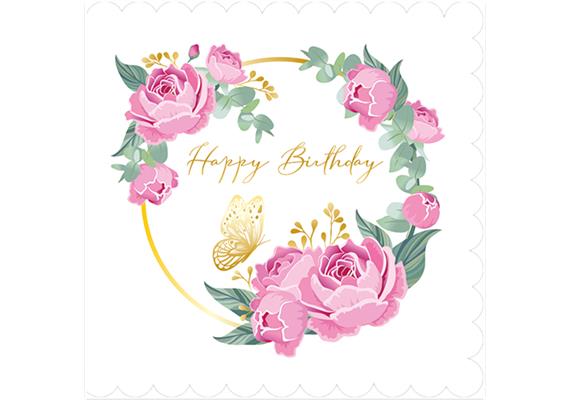 Card Group Karte Lace Roses