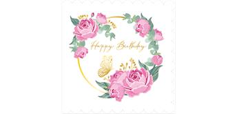 Card Group Karte Lace Roses