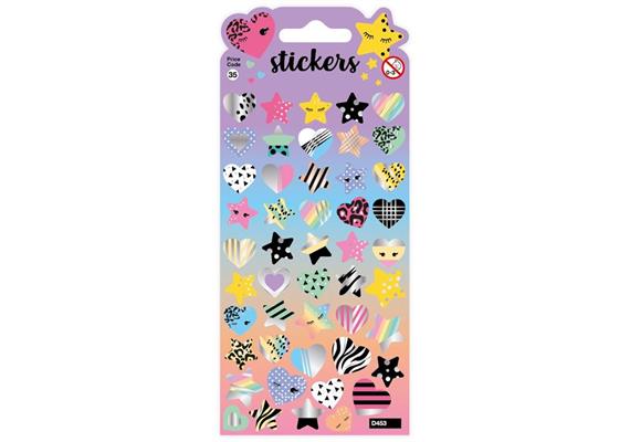 Card Group Stickers Flirty Pastels