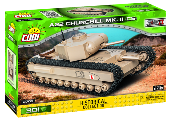 Cobi 2709 - A22 Churchill MK. II / 300 Teile