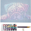 Craft Buddy - Paint by Numbers "Pup's Dream" 30 x 40 cm | Bild 4