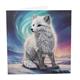 Crystal Art Card Kit Aurora the Fox 18 x 18 cm