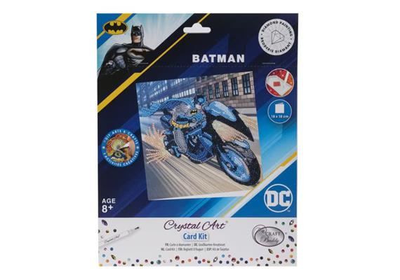 Crystal Art Card Kit Batman 18 x 18 cm