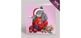 Crystal Art Card Kit Bauble Bliss 18 x 18 cm