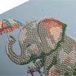 Crystal Art Card Kit Elephant 18 x 18 cm | Bild 3