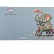 Crystal Art Card Kit Elephant 18 x 18 cm | Bild 2