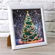 Crystal Art Card Kit Festive Fir 18 x 18 cm | Bild 3