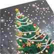 Crystal Art Card Kit Festive Fir 18 x 18 cm | Bild 5