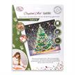 Crystal Art Card Kit Festive Fir 18 x 18 cm | Bild 6