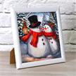 Crystal Art Card Kit Frosty & Merry 18 x 18 cm | Bild 3