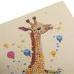 Crystal Art Card Kit Giraffe 18 x 18 cm | Bild 3