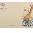 Crystal Art Card Kit Giraffe 18 x 18 cm | Bild 2