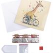 Crystal Art Card Kit Giraffe 18 x 18 cm | Bild 4