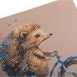 Crystal Art Card Kit Hedgehog 18 x 18 cm | Bild 3