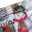 Crystal Art Card Kit Smiling Snowman 18 x 18 cm | Bild 3