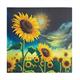 Crystal Art Card Kit Soulful Sunflower 18 x 18 cm