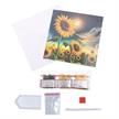 Crystal Art Card Kit Soulful Sunflower 18 x 18 cm | Bild 2