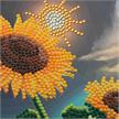 Crystal Art Card Kit Soulful Sunflower 18 x 18 cm | Bild 3