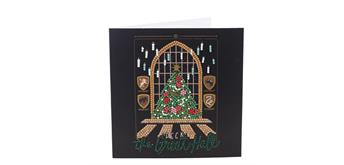 Crystal Art Card Kit The Great Hall 18 x 18 cm