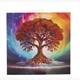 Crystal Art Card Kit Tree of Life 18 x 18 cm