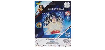 Crystal Art Card Kit Wonder Woman 18 x 18 cm
