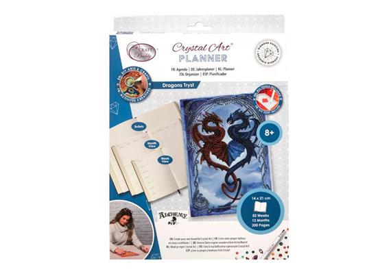 Crystal Art Dragons Tryst Crystal Art Planner