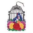 Crystal Art Hanging Ornament Bird Cage | Bild 6