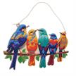 Crystal Art Hanging Songbirds 40 x 22 cm | Bild 3