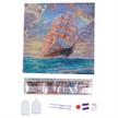 Crystal Art Kit Courageous Voyage 30 x 30 cm mit Rahmen | Bild 2